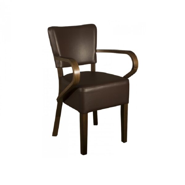 LEATHER RESTAURANT ARMCHAIR  1972