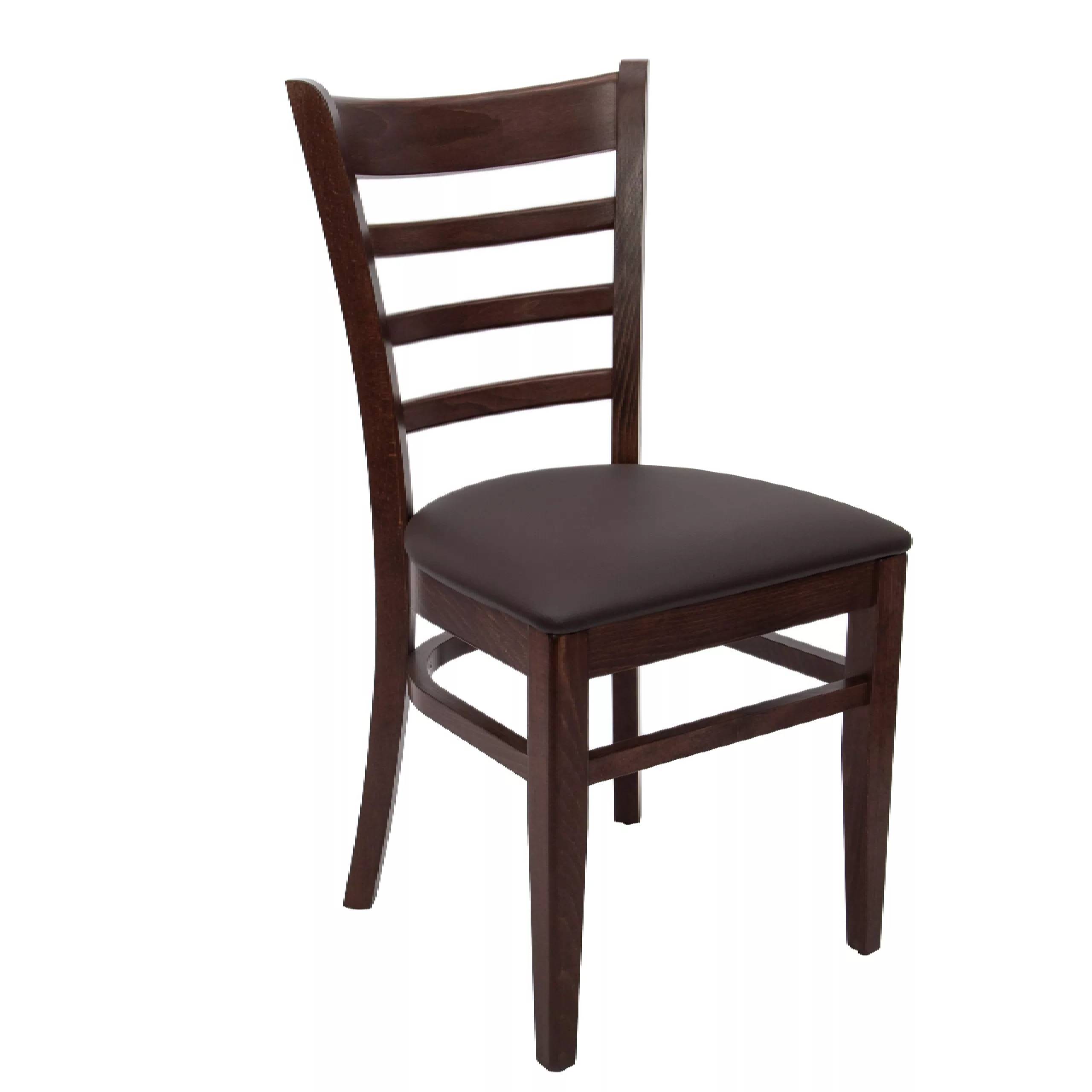 LEATHER RESTAURANT DINING CHAIRS WALNUT 0069 LEATHER RESTAURANT DINING CHAIRS WALNUT 0069