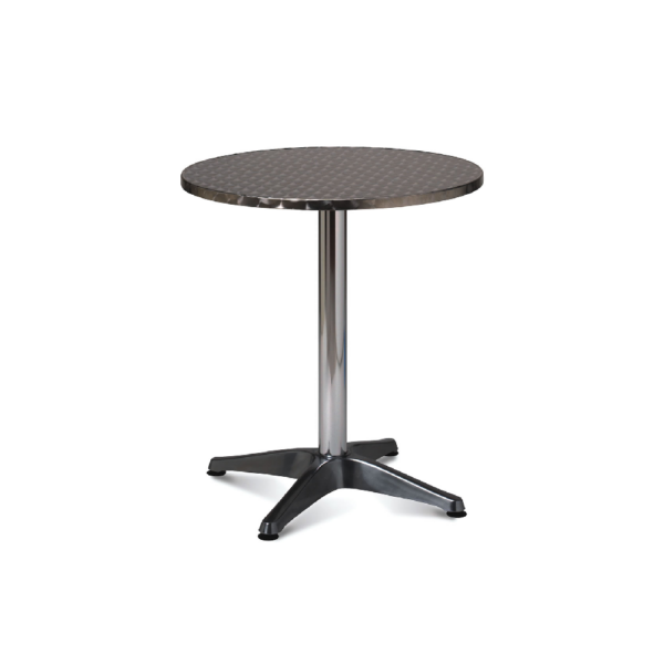 OUTDOOR ALUMINIUM ROUND TABLE 60CM  Model 1898