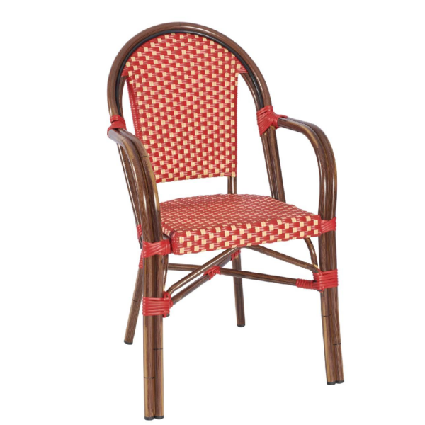 OUTDOOR FRENCH STYLE ARM CHAIR MODEL 3489