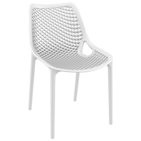 FIBRE GLASS CHAIR MODEL 7874 WHITE