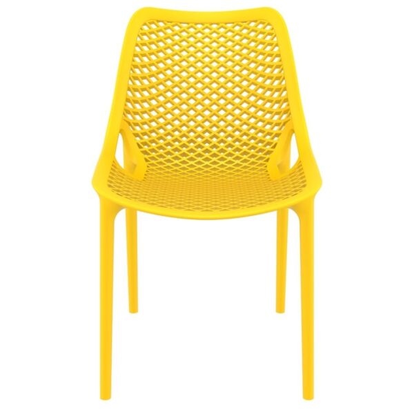 FIBRE GLASS CHAIR MODEL 7874 YELLOW