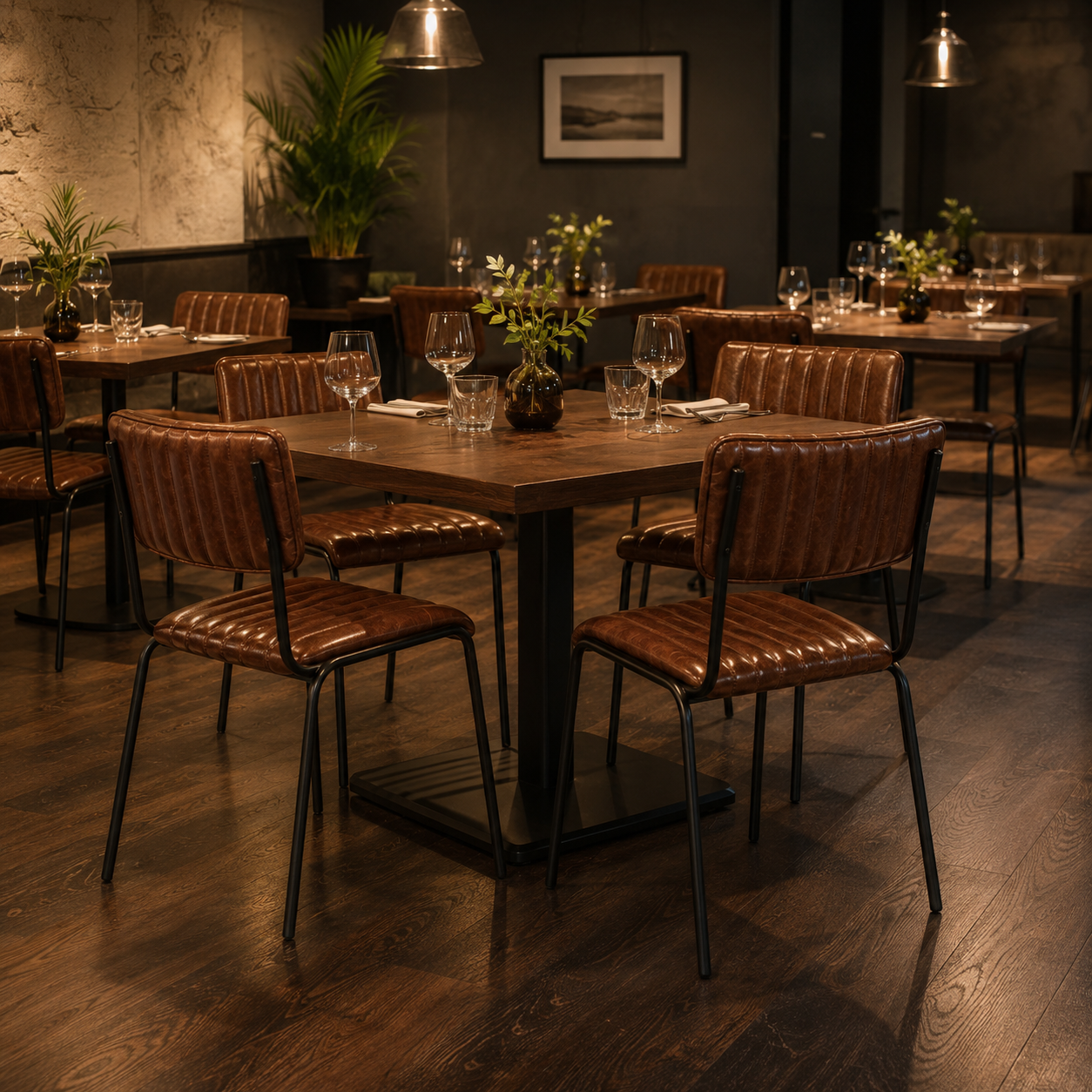 LEATHER RESTAURANT DINING CHAIR 7699 VINTAGE TAN LEATHER RESTAURANT DINING CHAIR 7699 VINTAGE TAN
