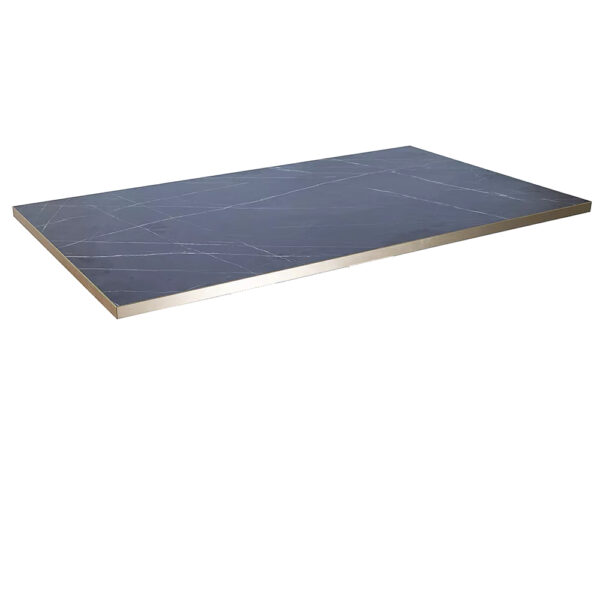 2324 BLACK MARBLE TABLE TOP ONLY RECTANGLE