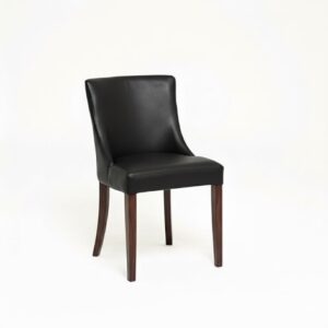 LEATHER RESTAURANT CHAIRS 1933 BLACK LEATHER RESTAURANT CHAIRS 1933 BLACK