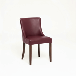 LEATHER RESTAURANT DINING CHAIRS 1933 BURGUNDY LEATHER RESTAURANT DINING CHAIRS 1933 BURGUNDY