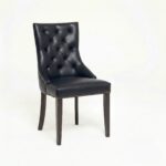 RESTAURANT LEATHER DINING CHAIR 1938 BLACK RESTAURANT LEATHER DINING CHAIR 1938 BLACK