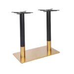 BLACK GOLD SQUARE DOUBLE DINING HEIGHT BASE 6086 BLACK GOLD SQUARE DOUBLE DINING HEIGHT BASE 6086