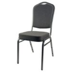 BANUQETING CHAIR STEEL FRAME 2526 GREY SILVER BANUQETING CHAIR STEEL FRAME 2526 GREY SILVER